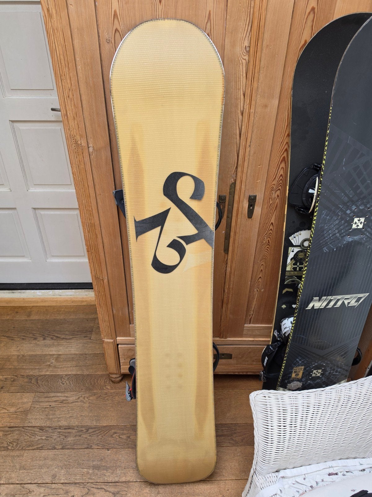 F2 Snowboard met bindingen - Gebruikt, goede staat, 160 tot 180 cm, Gebruikt, Ski's, Ophalen