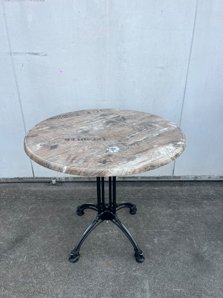 19 stuks nette horeca bistro terrastafels rond 80 cm outdoor, Ophalen, Zo goed als nieuw