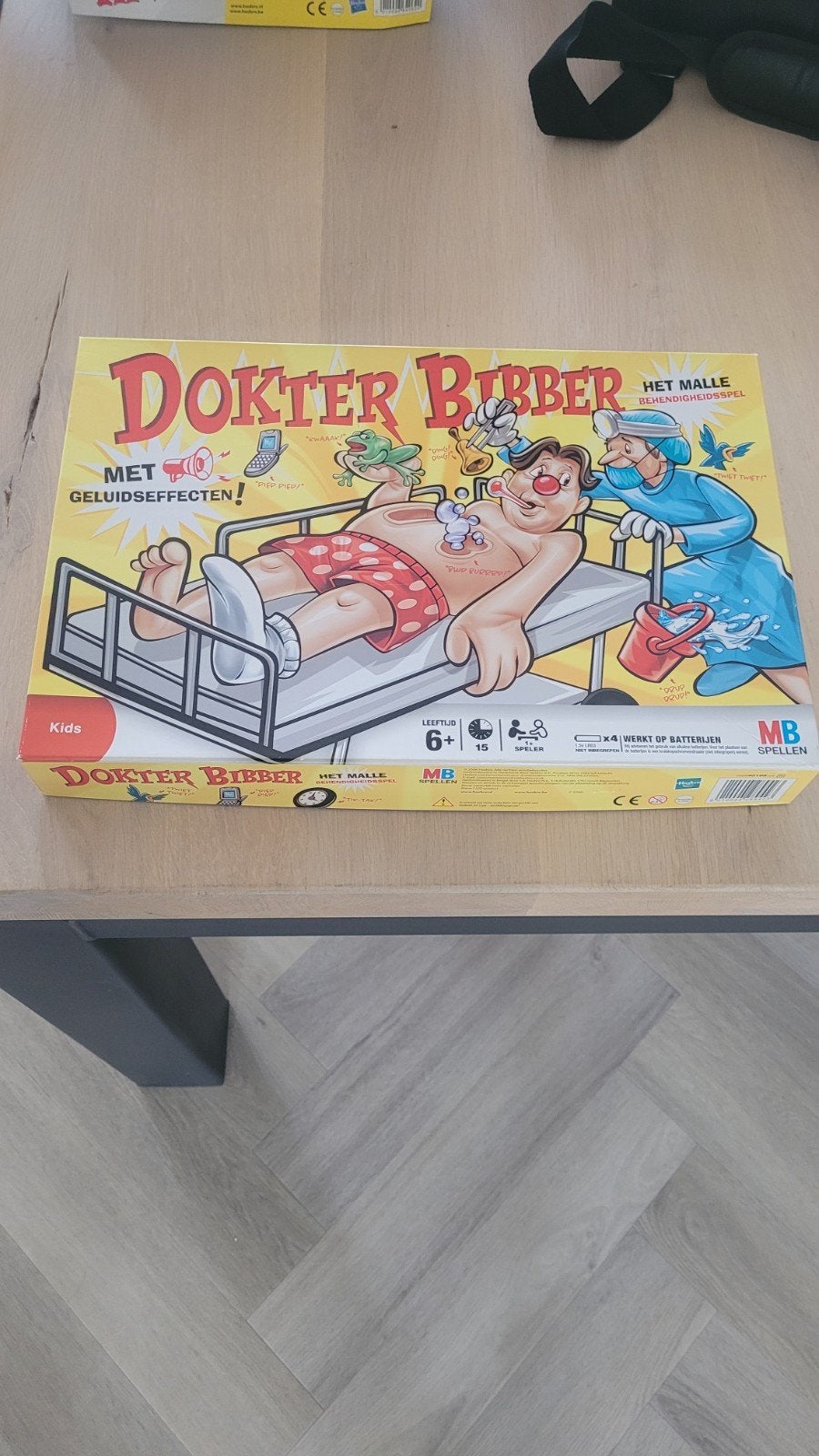 Dr Bibber: Het Malle Behendigheidsspel met Geluidseffecte, Hobby en Vrije tijd, Gezelschapsspellen | Bordspellen, Een of twee spelers