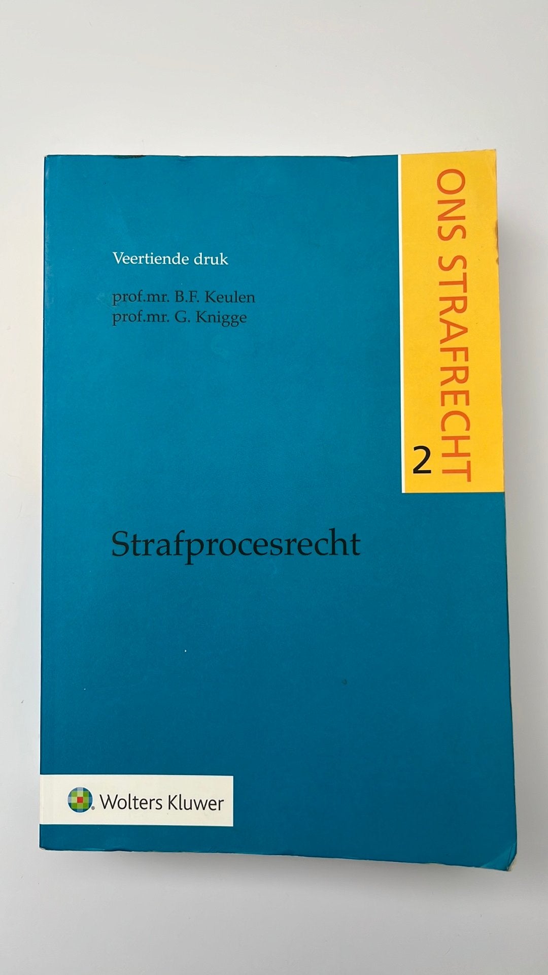 Strafprocesrecht - 14e druk - Keulen & Knigge, Gelezen, Verzenden, Sociale wetenschap, B.F. Keulen