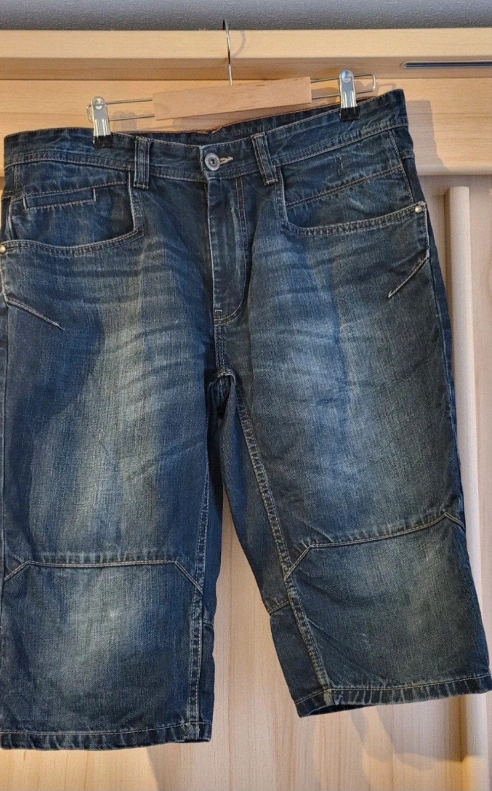Bermuda, Blauw, Overige jeansmaten, Ophalen of Verzenden, Gedragen