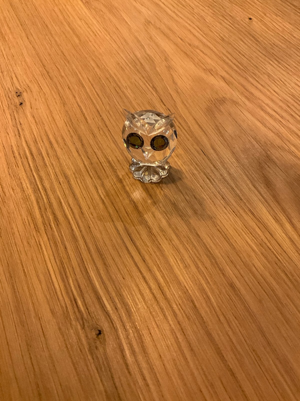 Kristallen uiltje - Decoratief beeldje, Antiek en Kunst, Ophalen of Verzenden