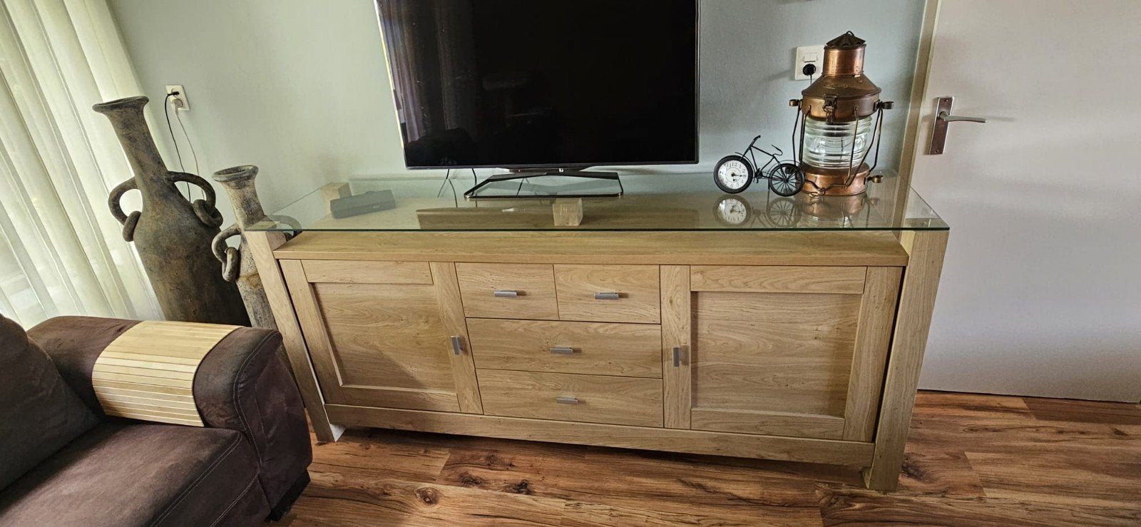 dressoir, Huis en Inrichting, Kasten | Dressoirs, Ophalen, Gebruikt, 50 tot 75 cm, 200 cm of meer