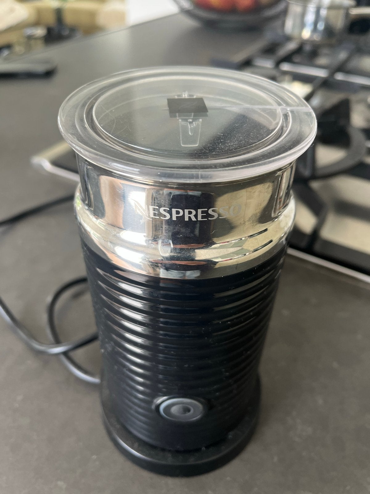 Nespresso Aeroccino 3 Melkopschuimer, Gebruikt, Overige modellen, Overige typen, Ophalen of Verzenden