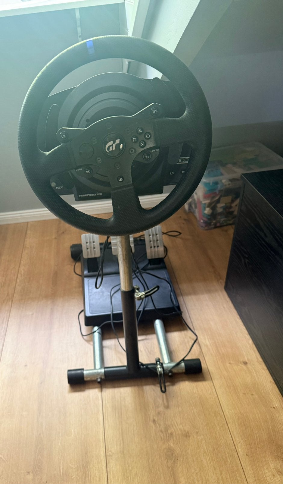 Thrustmaster T300 RS stuurwiel Playstation, Spelcomputers en Games, Ophalen, Zo goed als nieuw, Stuur of Pedalen, PlayStation 3