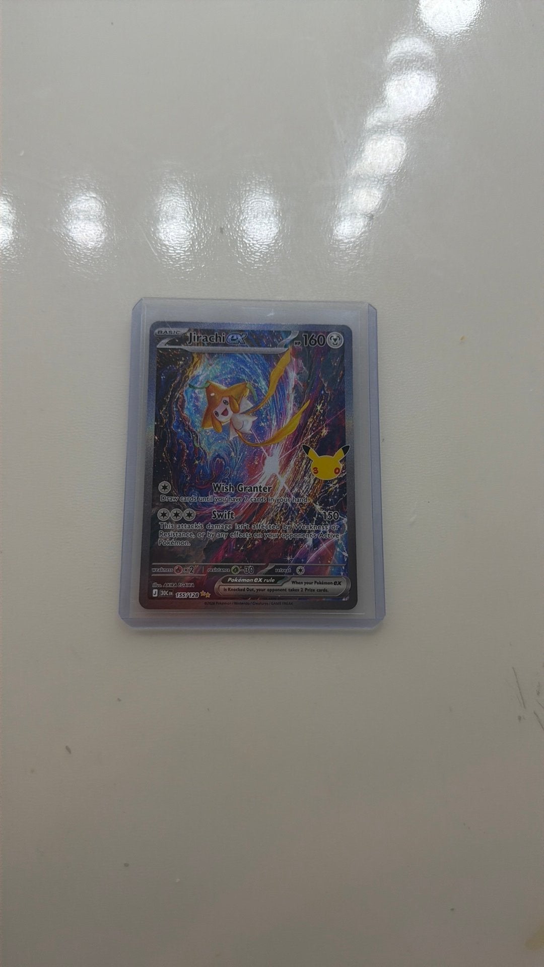 Jirachi EX, Ophalen of Verzenden, Zo goed als nieuw