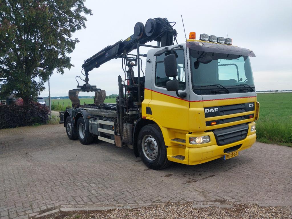 Daf cf75 haakarm laadkraan /knijper, Auto's, Vrachtwagens, Bedrijf, Ophalen