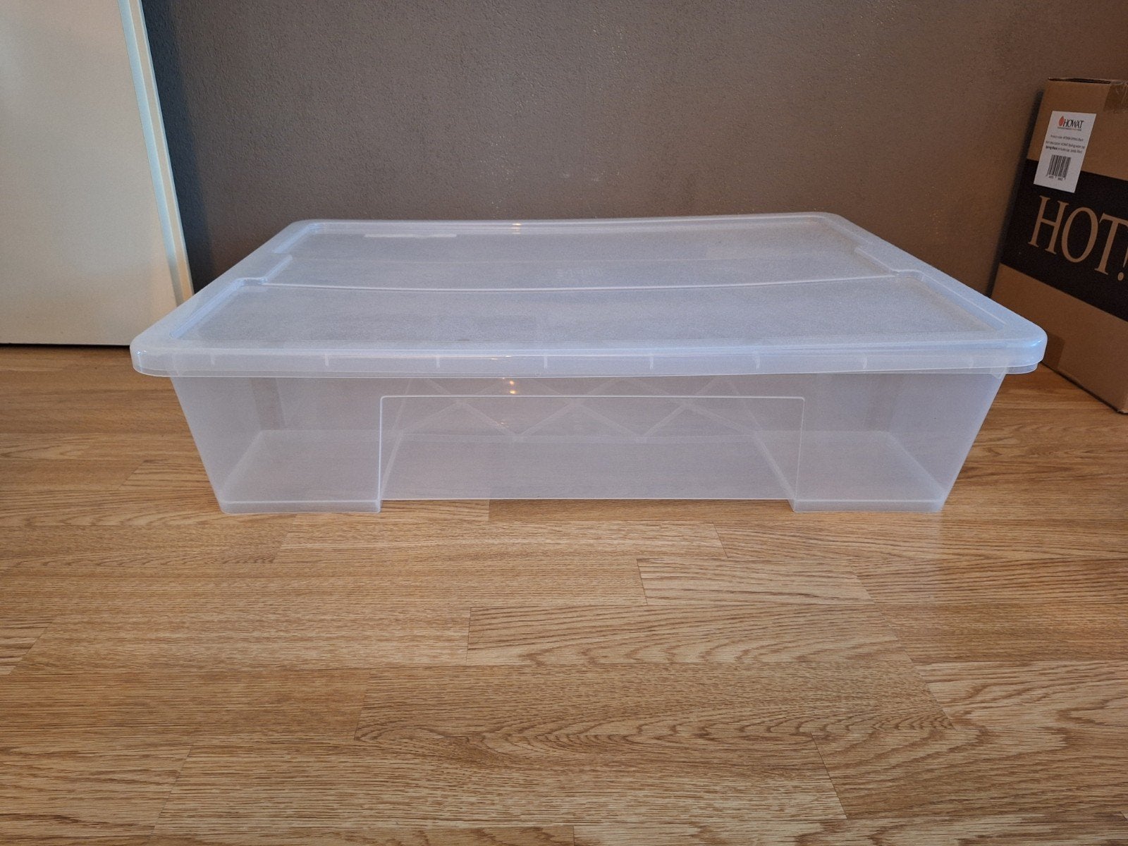 Ikea Samla bak met deksel - 56x78x17 cm, Ophalen, Kunststof, 50 tot 100 cm, Zo goed als nieuw