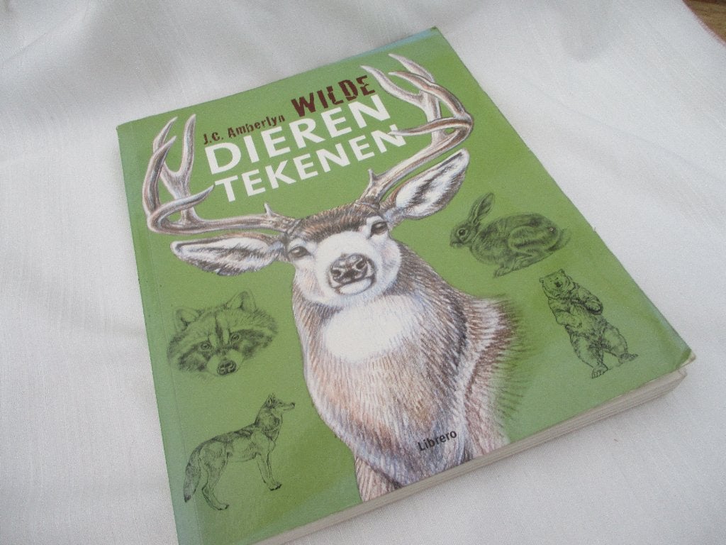 Boek: Wilde Dieren Tekenen , v.a 15,00e, Ophalen of Verzenden, Gebruikt, Boek of Gids