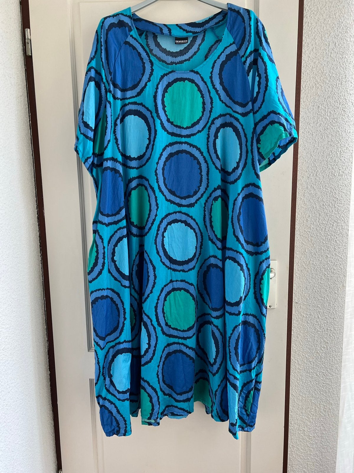 Skandika - jurk - blauw - XXXL, Kleding | Dames, Verzenden, Zo goed als nieuw, Blauw, Jurk