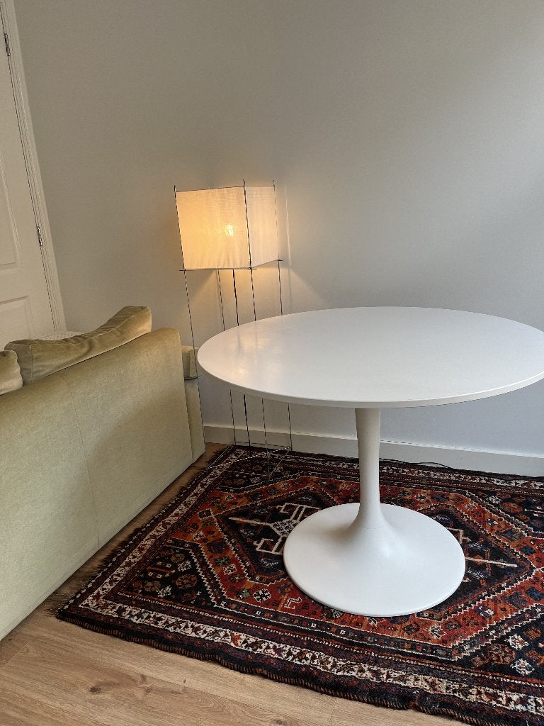 IKEA Docksta ronde eettafel, Ophalen, 50 tot 100 cm, Rond, 50 tot 100 cm