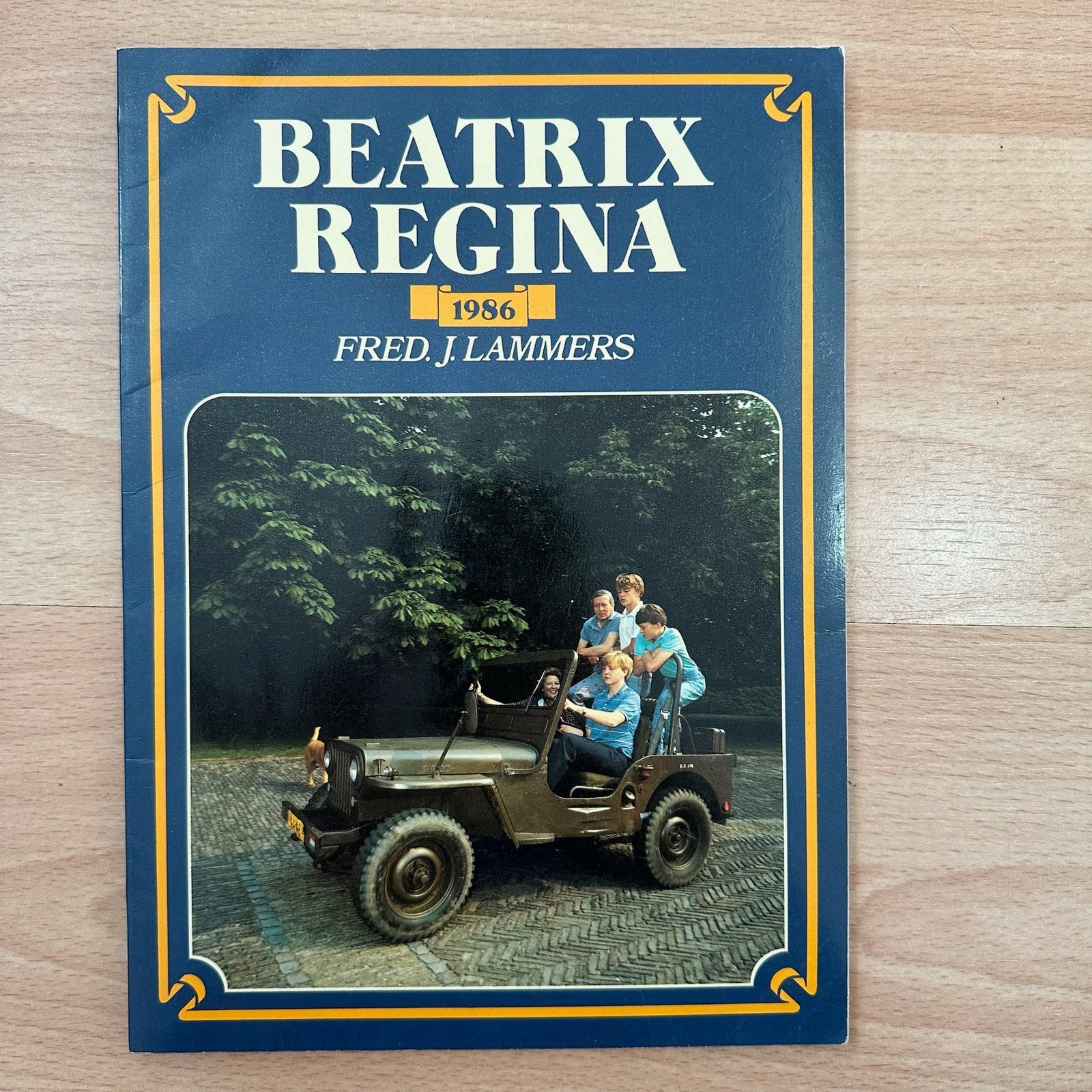 Koningin Beatrix, Regina 1986, Fred J. Lammers, Verzamelen, Ophalen of Verzenden, Zo goed als nieuw, Tijdschrift of Boek