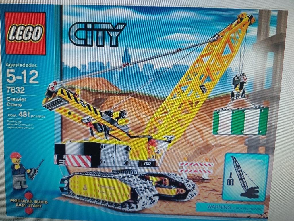 Lego city 7632 Verrijdbare kraan, Kinderen en Baby's, Speelgoed | Duplo en Lego, Ophalen of Verzenden, Zo goed als nieuw, Lego
