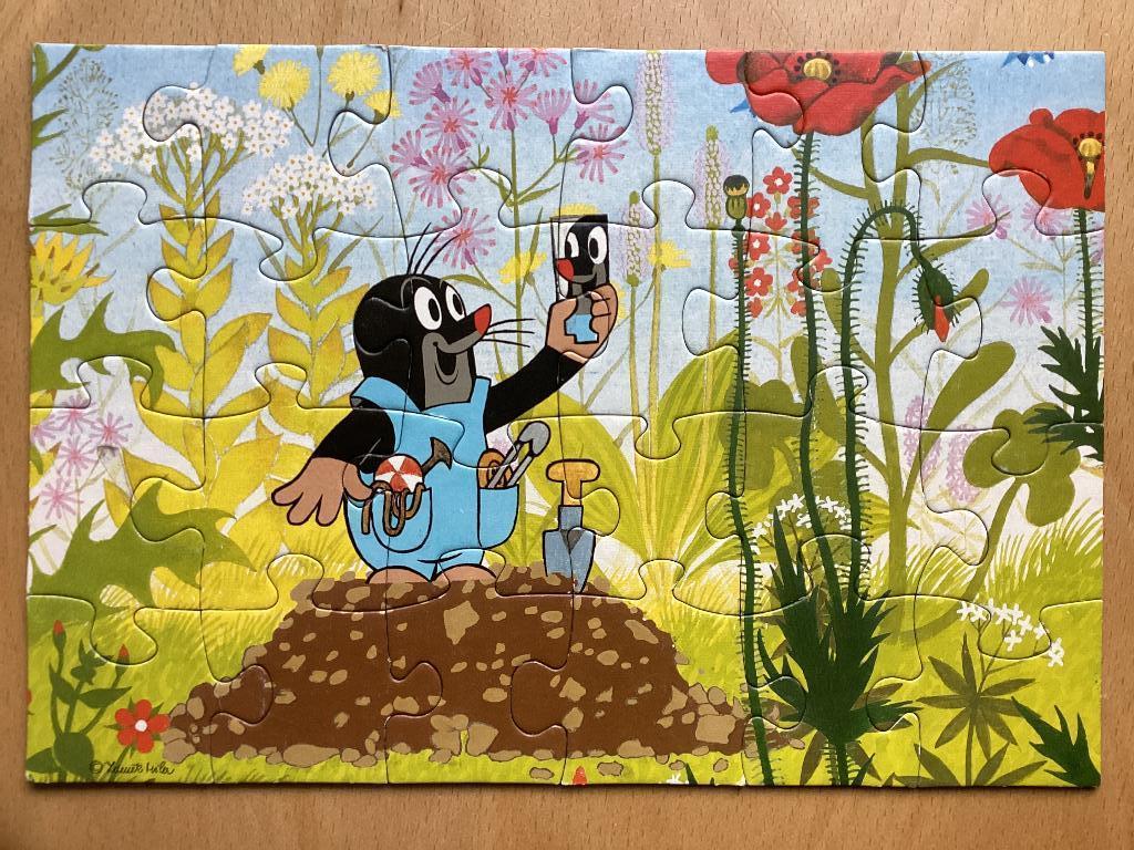 Het Molletje - puzzel - 24 stukjes, Ophalen, 10 tot 50 stukjes, Gebruikt, 2 tot 4 jaar