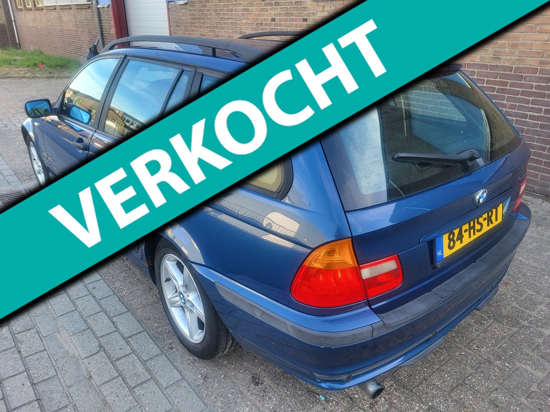 BMW 3-serie Touring 318i APK 5-2-2027 Executive, Auto's, BMW, Blauw, Handgeschakeld, Onderhoudsboekje, 84 €/maand
