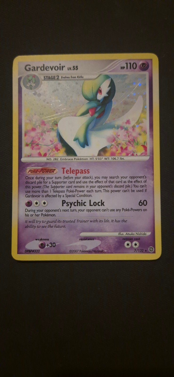 Gardevoir 7/132 Holo, Ophalen, Zo goed als nieuw