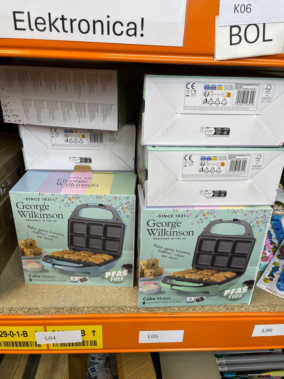 George Wilkinson Cake Maker - PFAS Vrij (Groen & Blauw), ., Nieuw, Ophalen of Verzenden, .