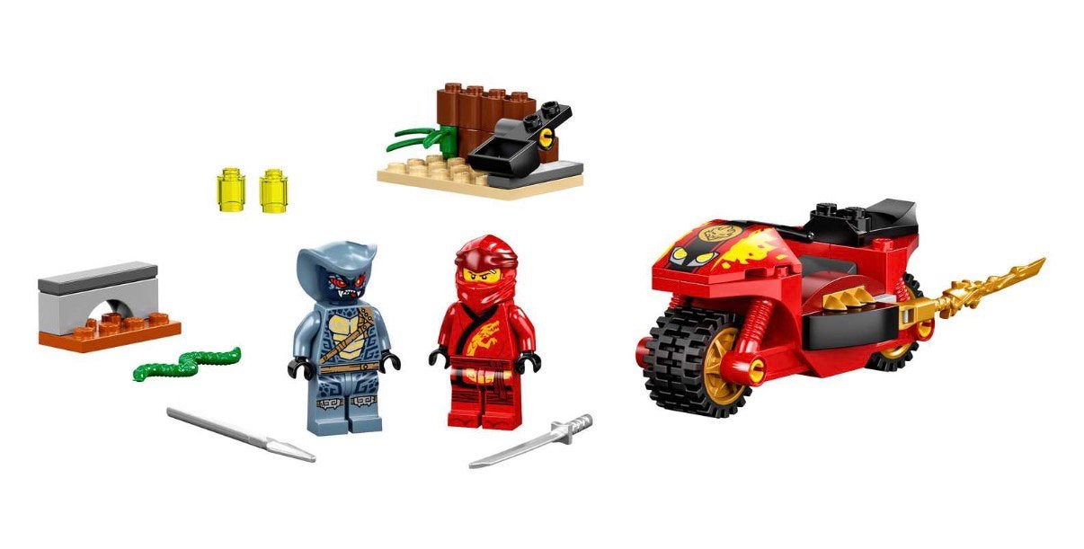 Lego 71734 ~ Ninjago - Kai’s Zwaardmotor, Gebruikt, Lego, Ophalen of Verzenden, Ninjago