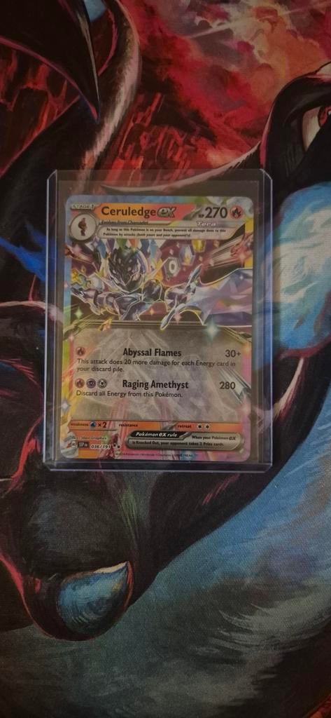 Pokémon kaart: Ceruledge 036/191, Ophalen of Verzenden, Nieuw, Losse kaart, Foil