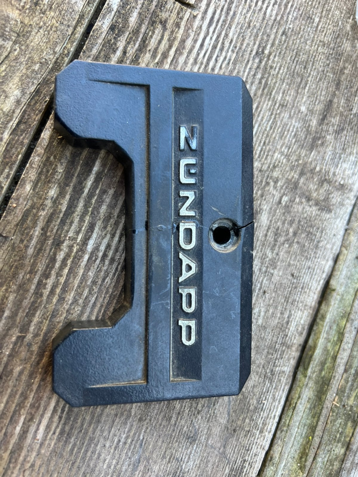 Zundapp Stuurafdekplaatje 529 gebroken, gelijmd, Ophalen of Verzenden, Gebruikt, Frame