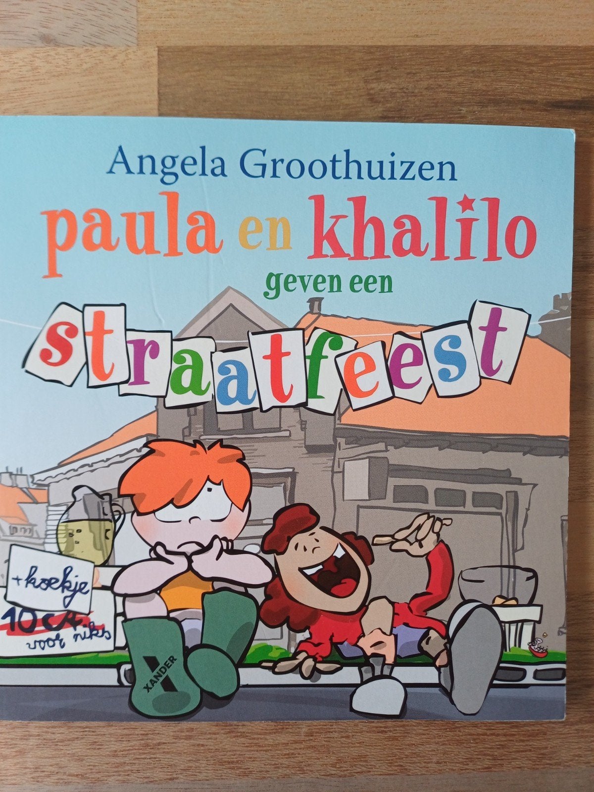 Angela Groothuizen. Paula en Khlilo geven een feest., Ophalen of Verzenden, Gelezen, Angela Groothuizen, Prentenboek
