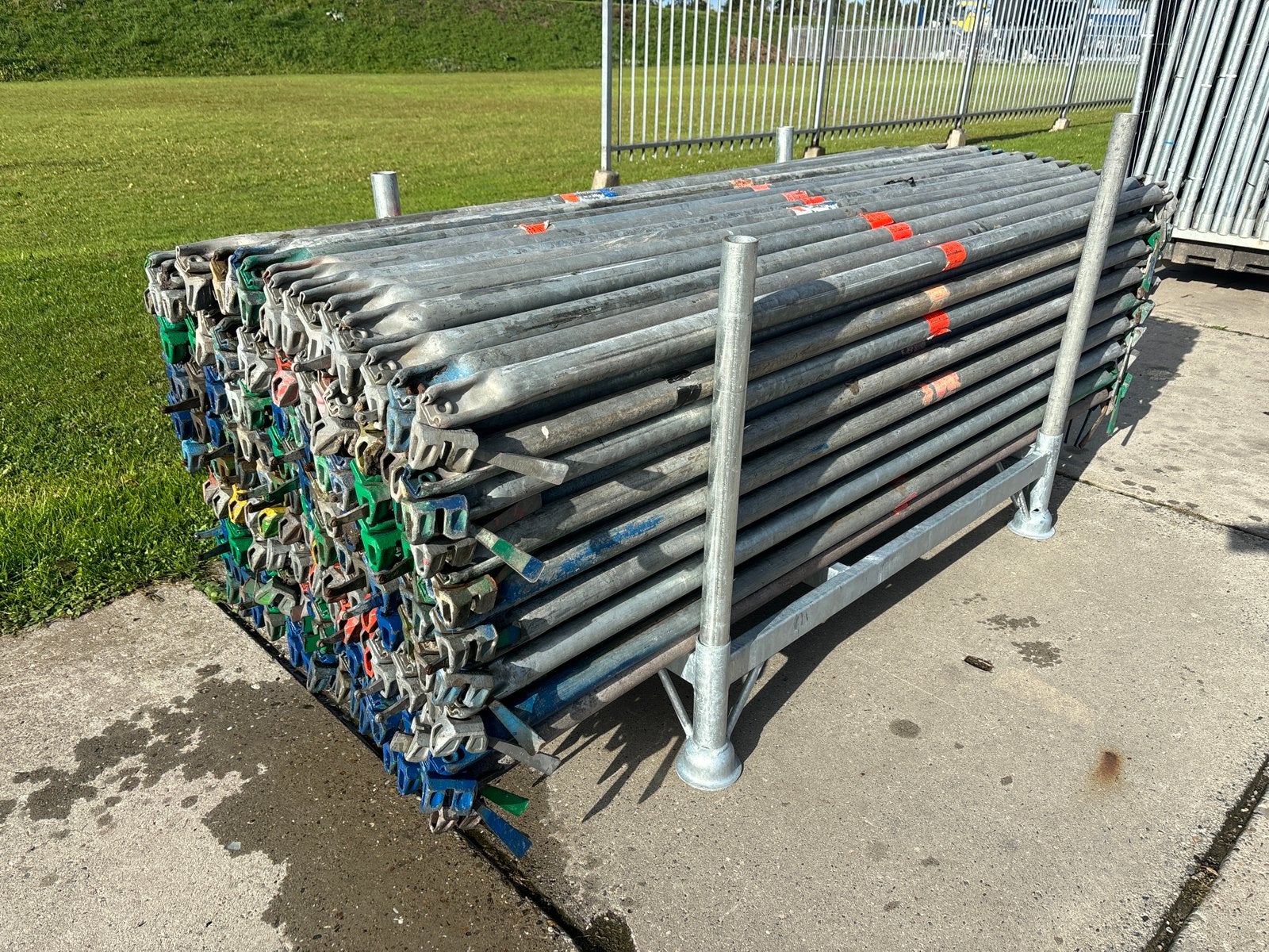 Layher Allround diagonaal schoren 1.09x2.00m, Ophalen, Gebruikt, Overige typen, 2 tot 5 meter