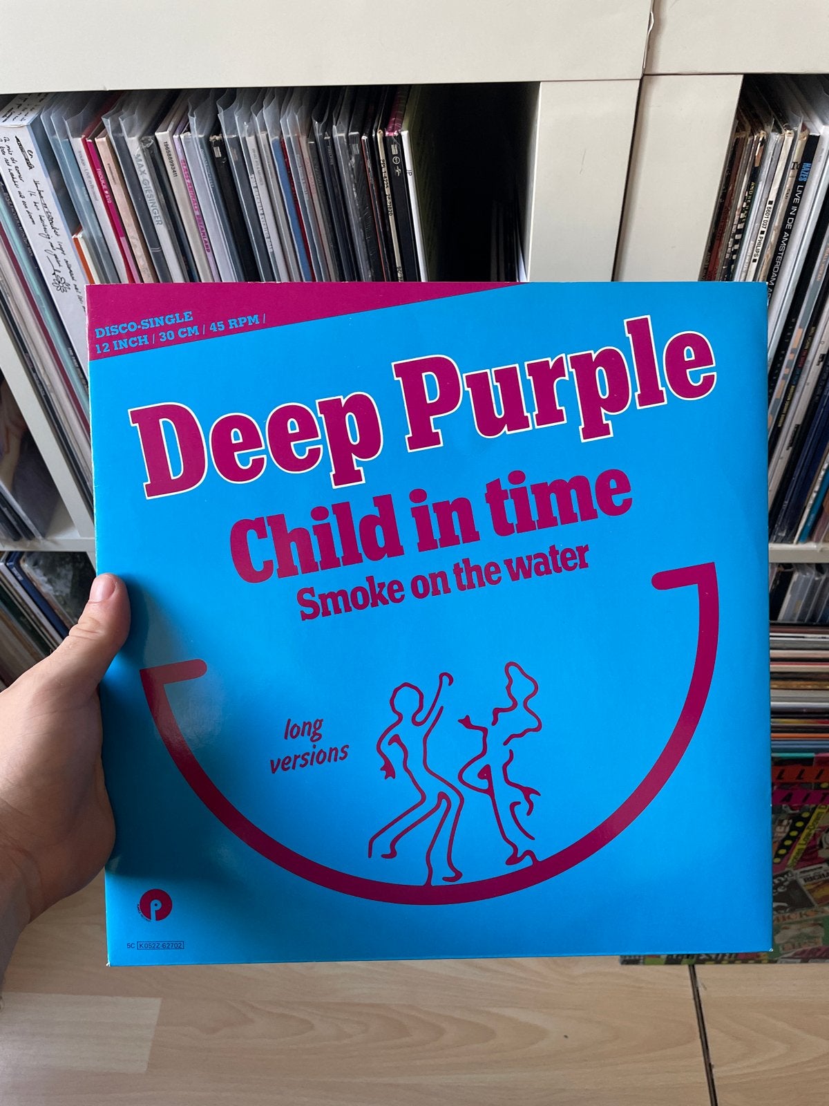 Deep Purple - Child in Time / Smoke on the Water (Disco Sing, Rock, Gebruikt, Ophalen of Verzenden, EP