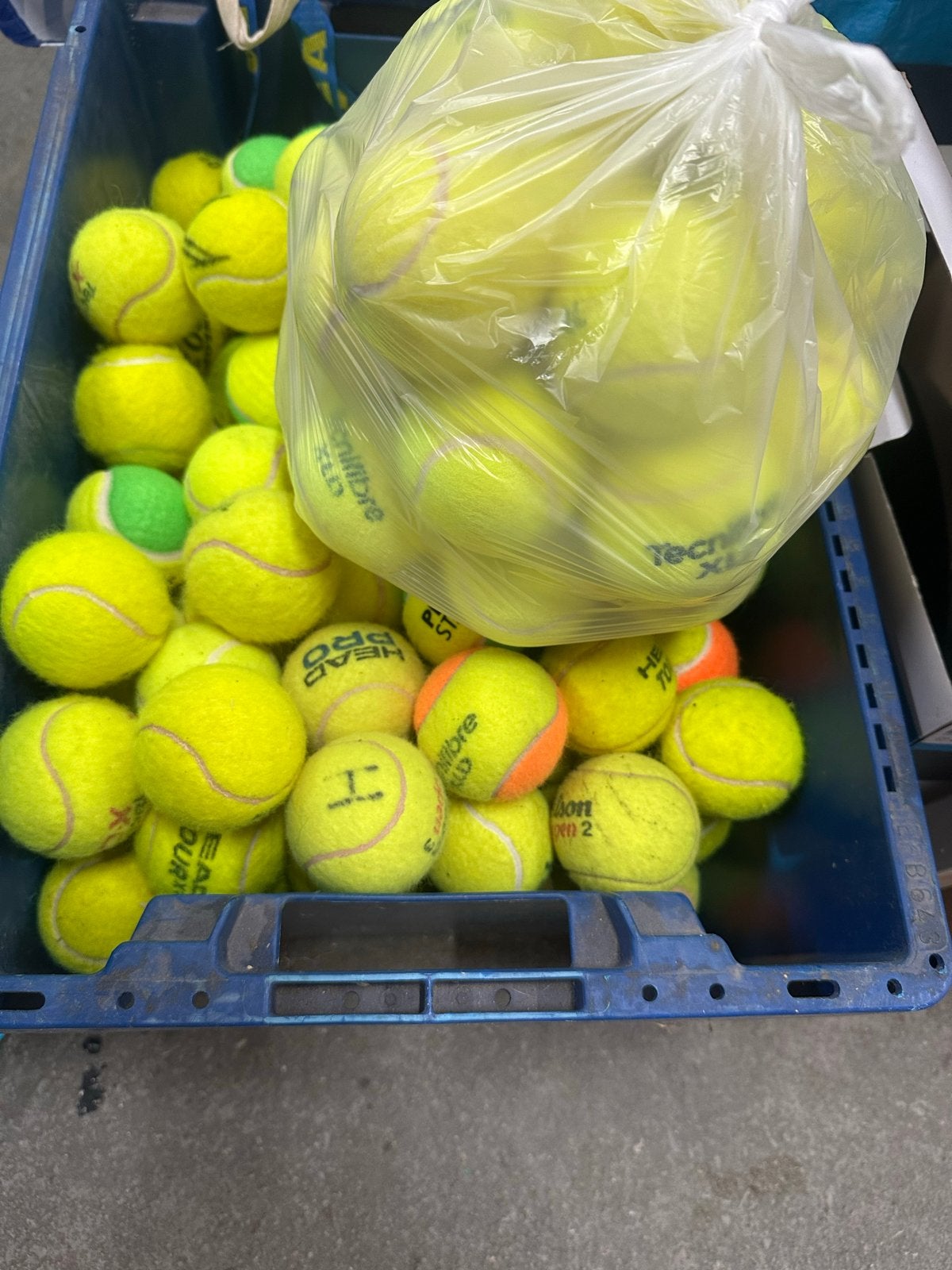Gebruikte tennisballen - Ideaal voor huisdieren, Ophalen of Verzenden, Gelezen, Honden