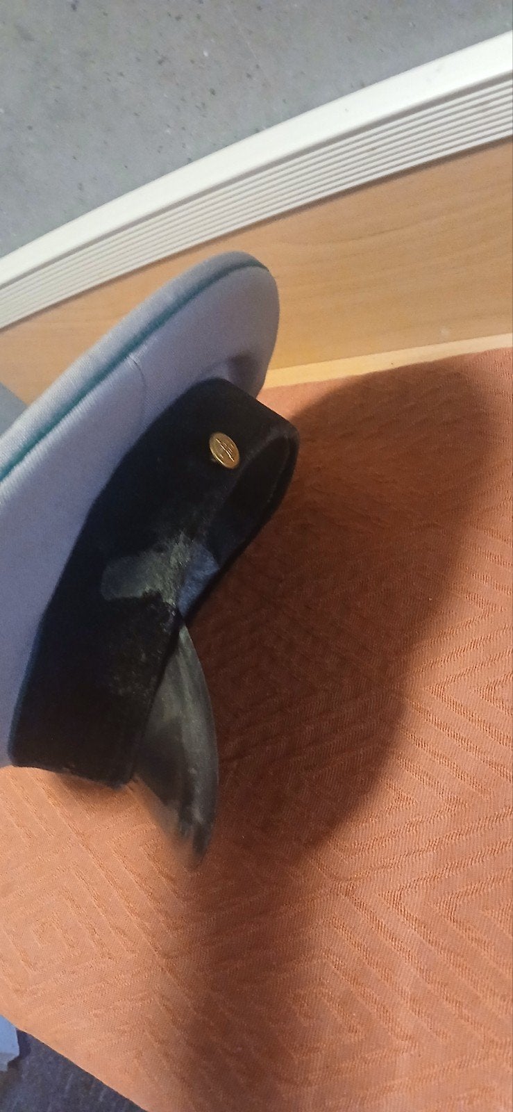 gepersonaliseerde afstudeerpet uit 1986, Verzamelen, Ophalen of Verzenden, Landmacht, Overige gebieden, Helm of Baret