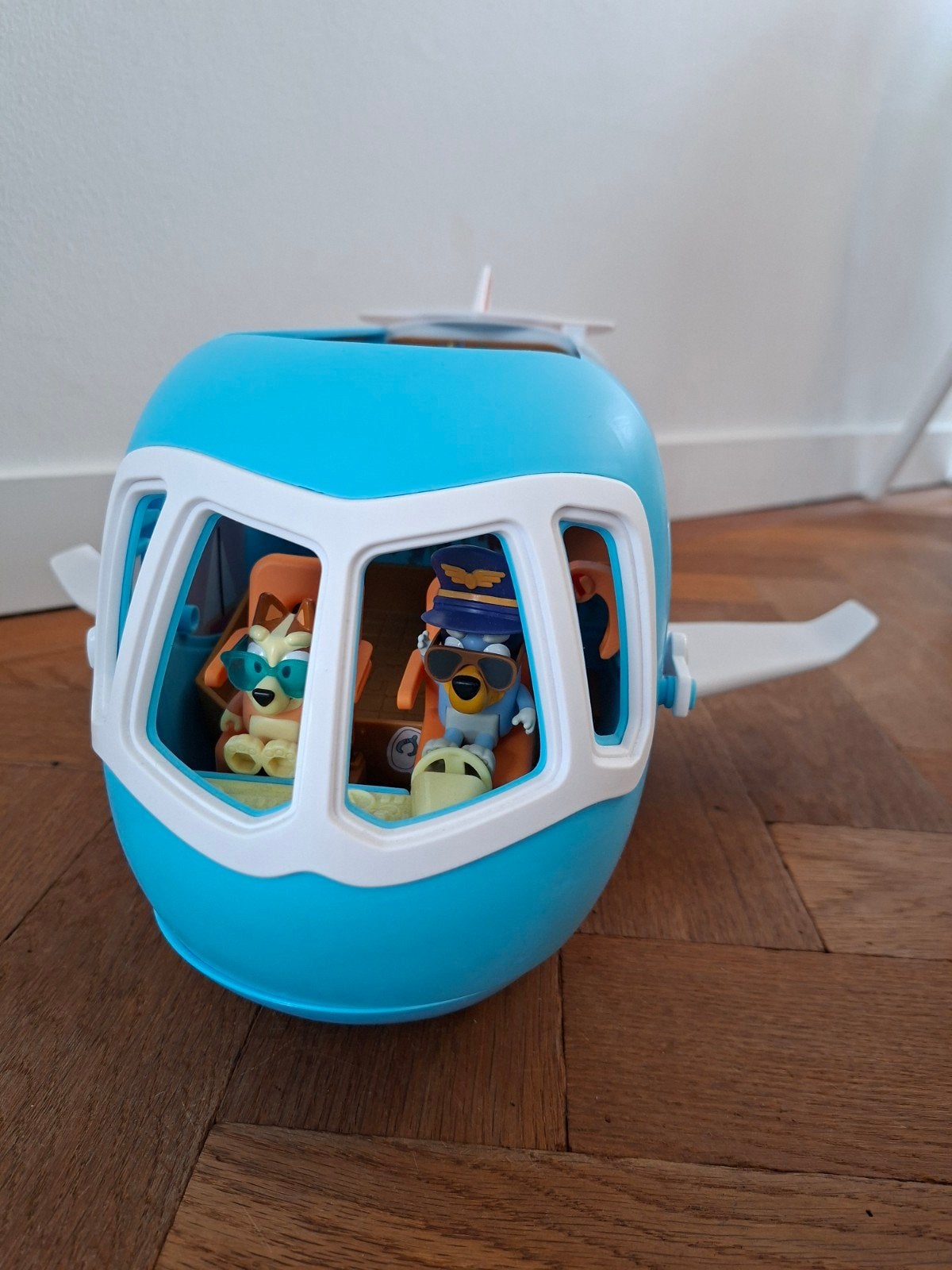 bluey 3 in 1 vliegtuig, Kinderen en Baby's, Ophalen, Zo goed als nieuw
