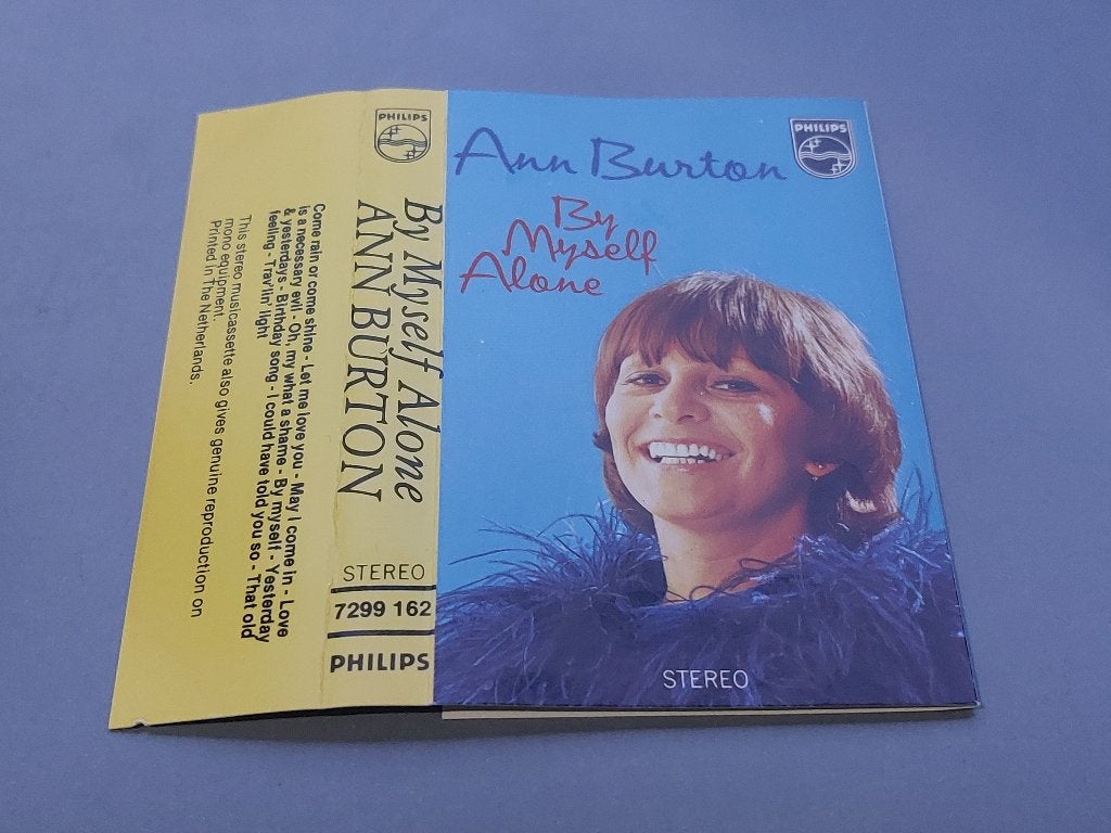 ANN BURTON - BY MYSELF ALONE (MC), 1 bandje, Ophalen of Verzenden, Zo goed als nieuw, Origineel