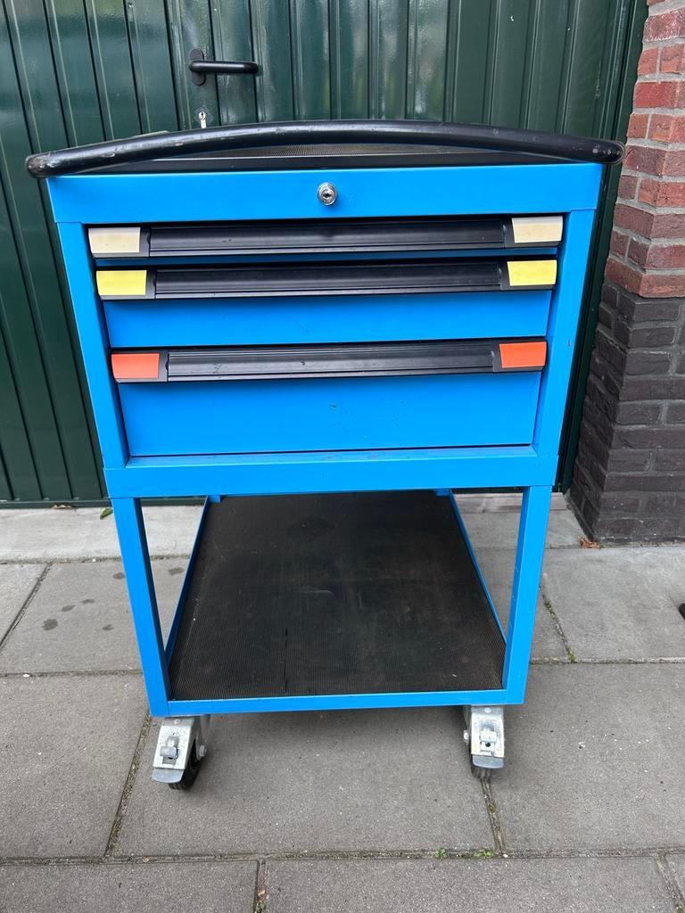 Gereedschapswagen / Werkplaatswagen - Gebruikt, zonder sleut, Ophalen, Gebruikt