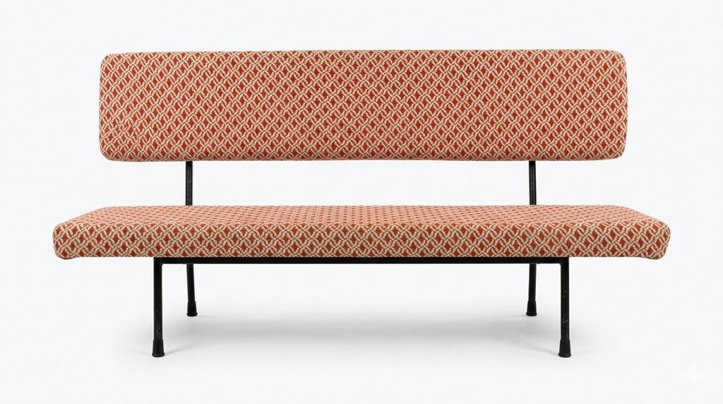Originele Artifort Gispen design vintage bank, Ophalen, Gebruikt, Driepersoons, 150 tot 200 cm