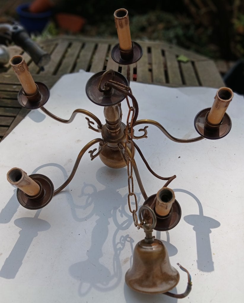 Klassieke / antieke lamp (KE-4), Ophalen