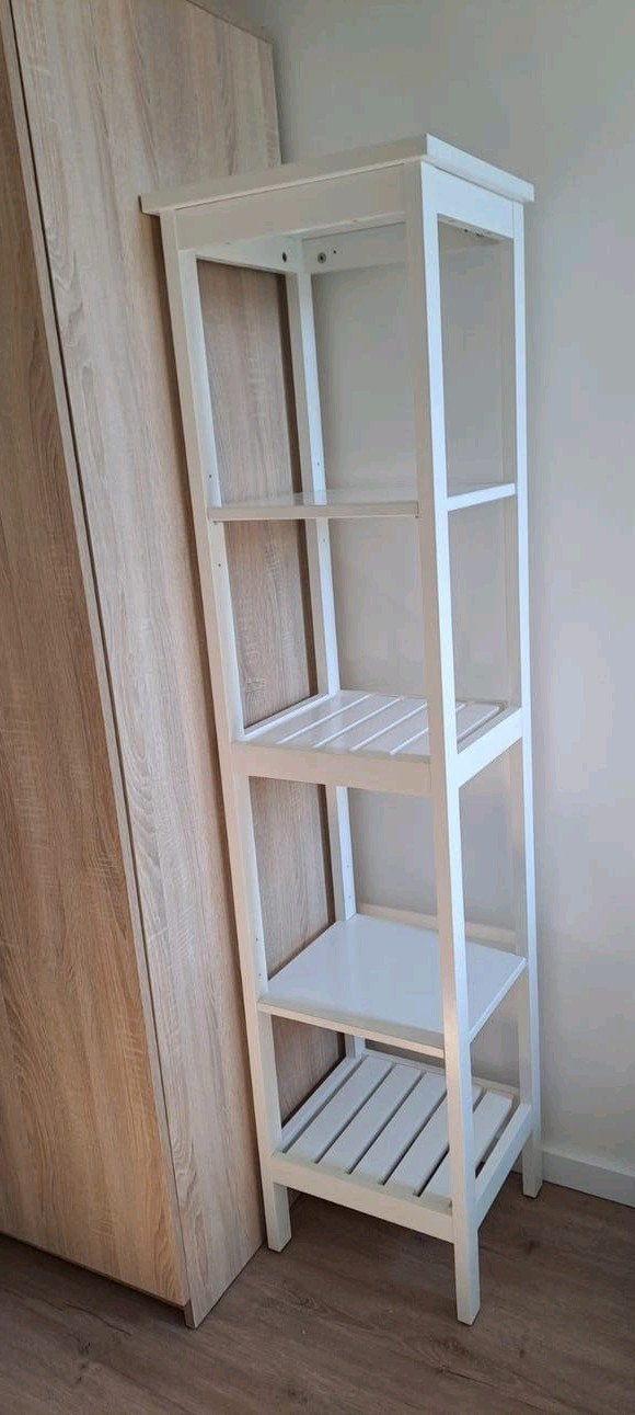 Stellingkast Hemnes wit, Huis en Inrichting, Kasten | Stellingkasten, Ophalen, Gebruikt