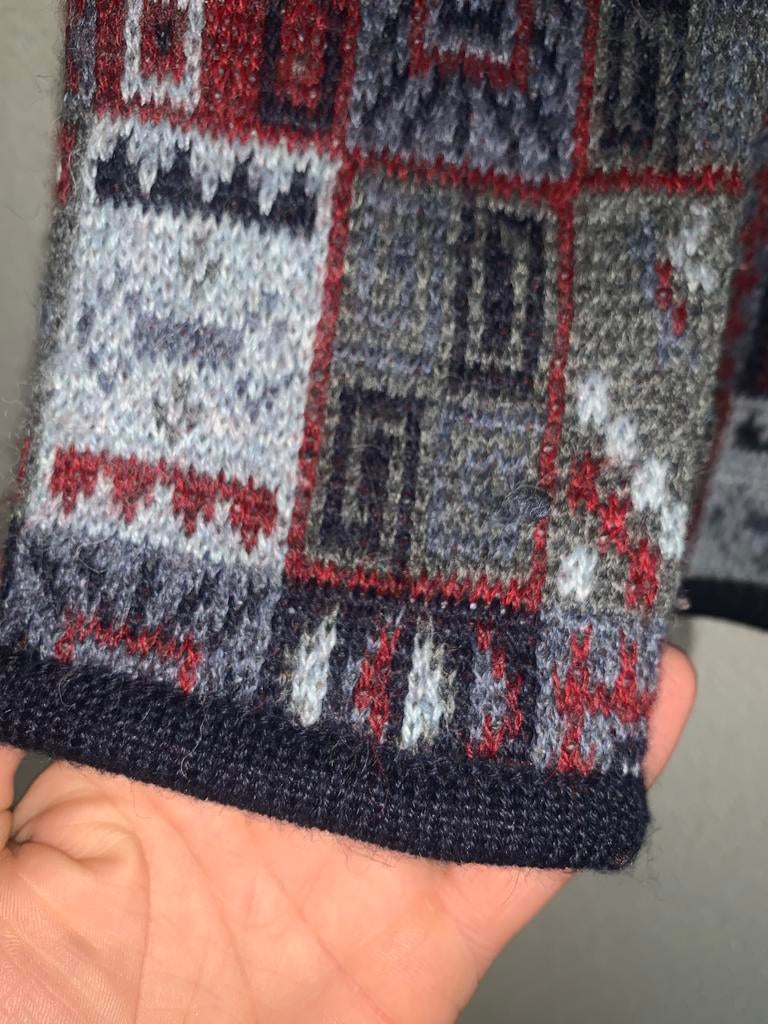 Handgebreid Baby Alpaca Vest - Anselmo's, Ophalen of Verzenden, Zo goed als nieuw, Maat 38/40 (M), Overige kleuren
