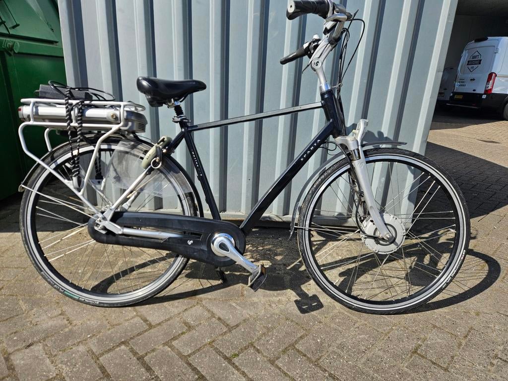 Sparta FE8 elektrische Herenfiets, Sparta, Gebruikt, Versnellingen, Ophalen of Verzenden