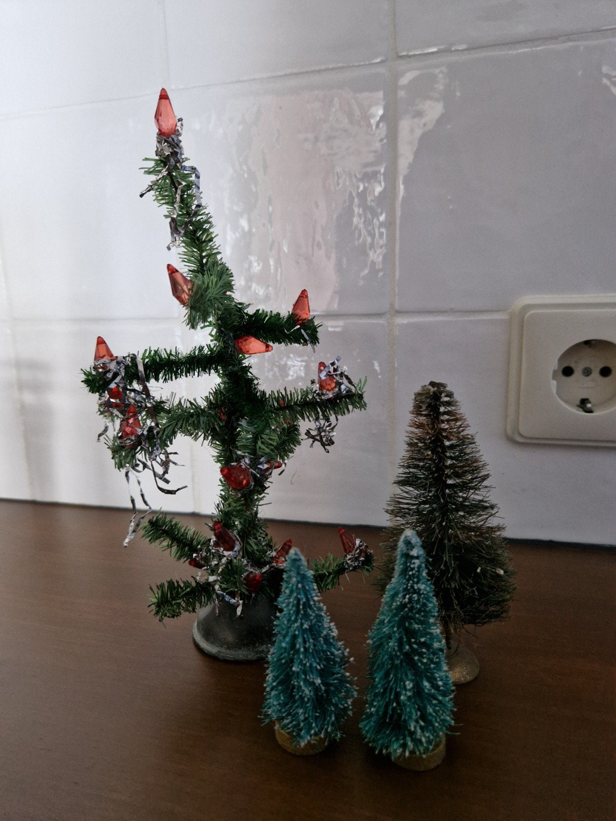 Antiek en vintage kerstboompjes, Ophalen of Verzenden, Gebruikt