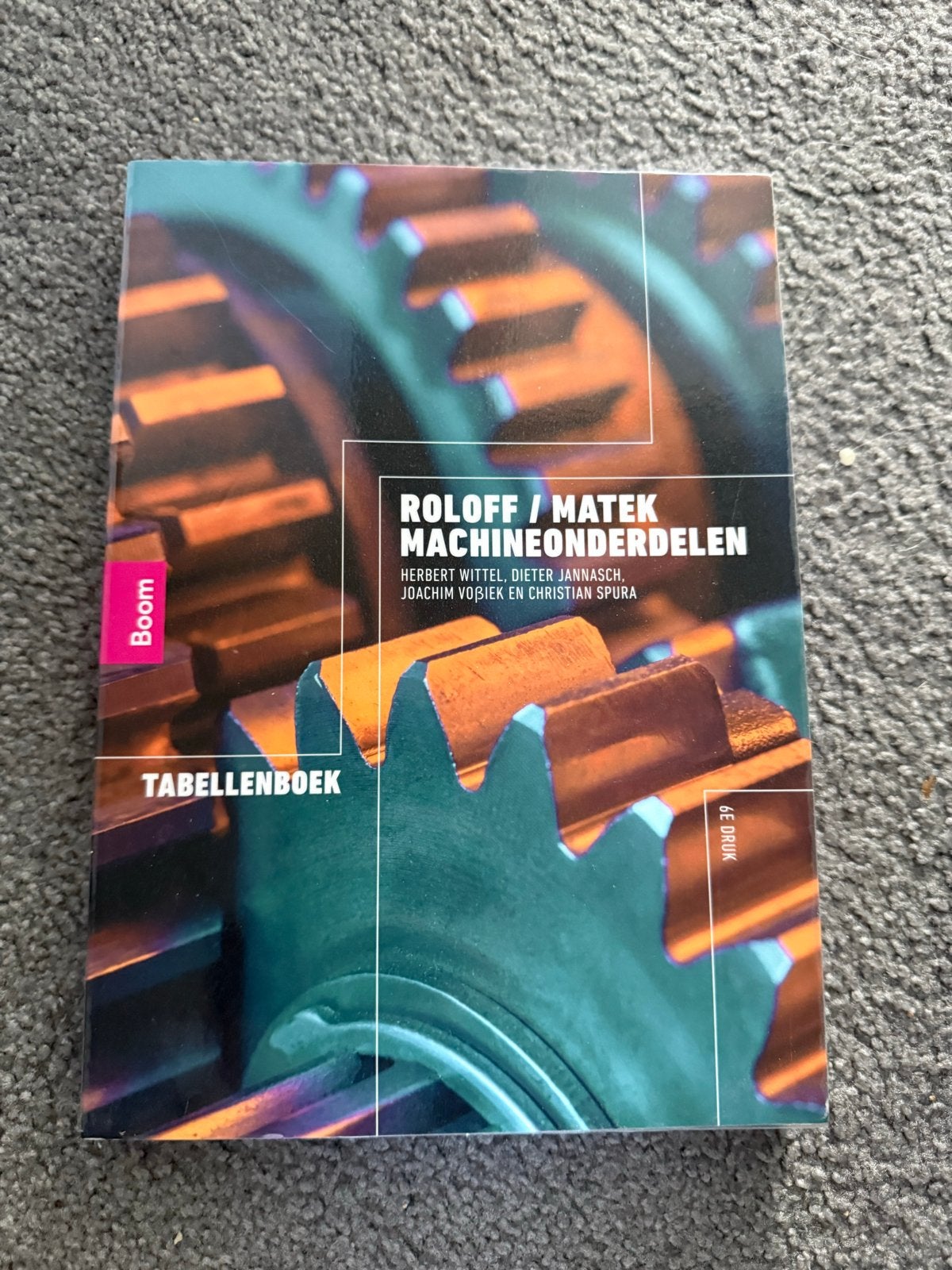 Roloff / Matek Machineonderdelen - Tabellenboek, Boeken, Techniek, Ophalen of Verzenden, Zo goed als nieuw, Werktuigbouwkunde