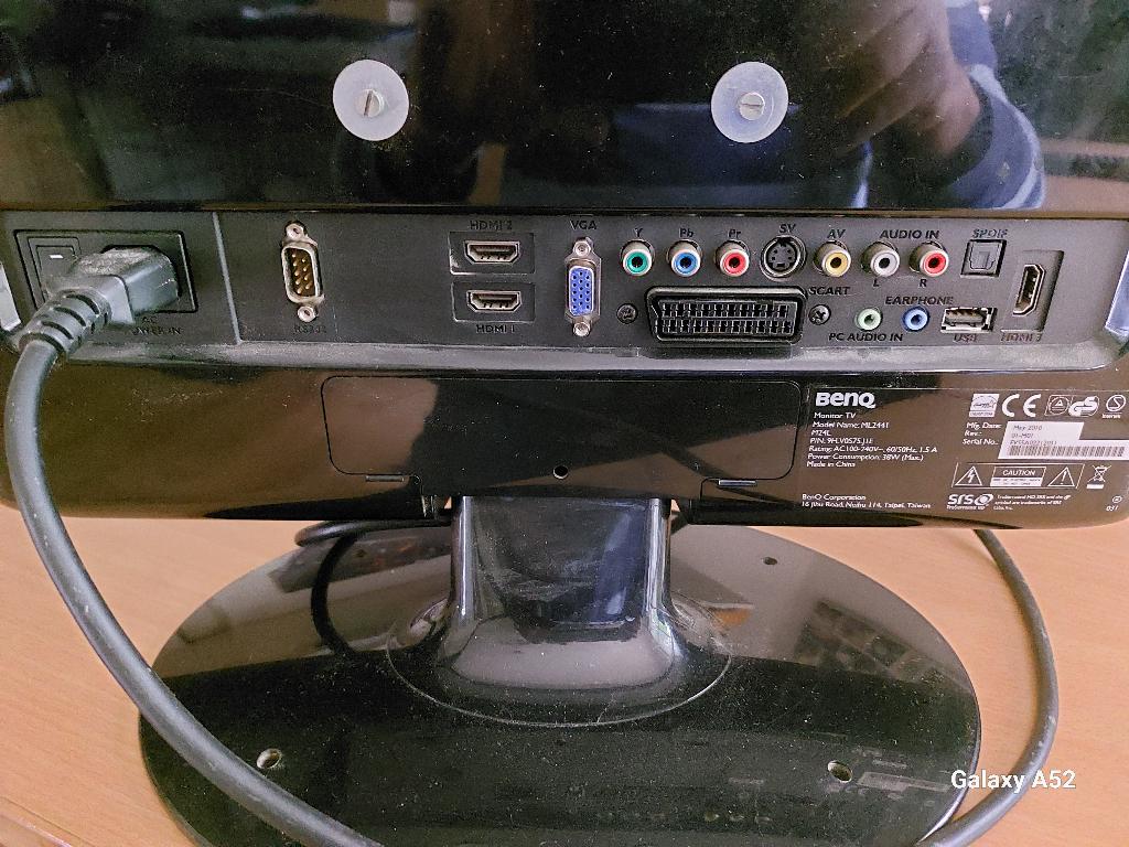 TV / Monitor 24 inch, Ophalen, Gebruikt, BenQ, Overige typen