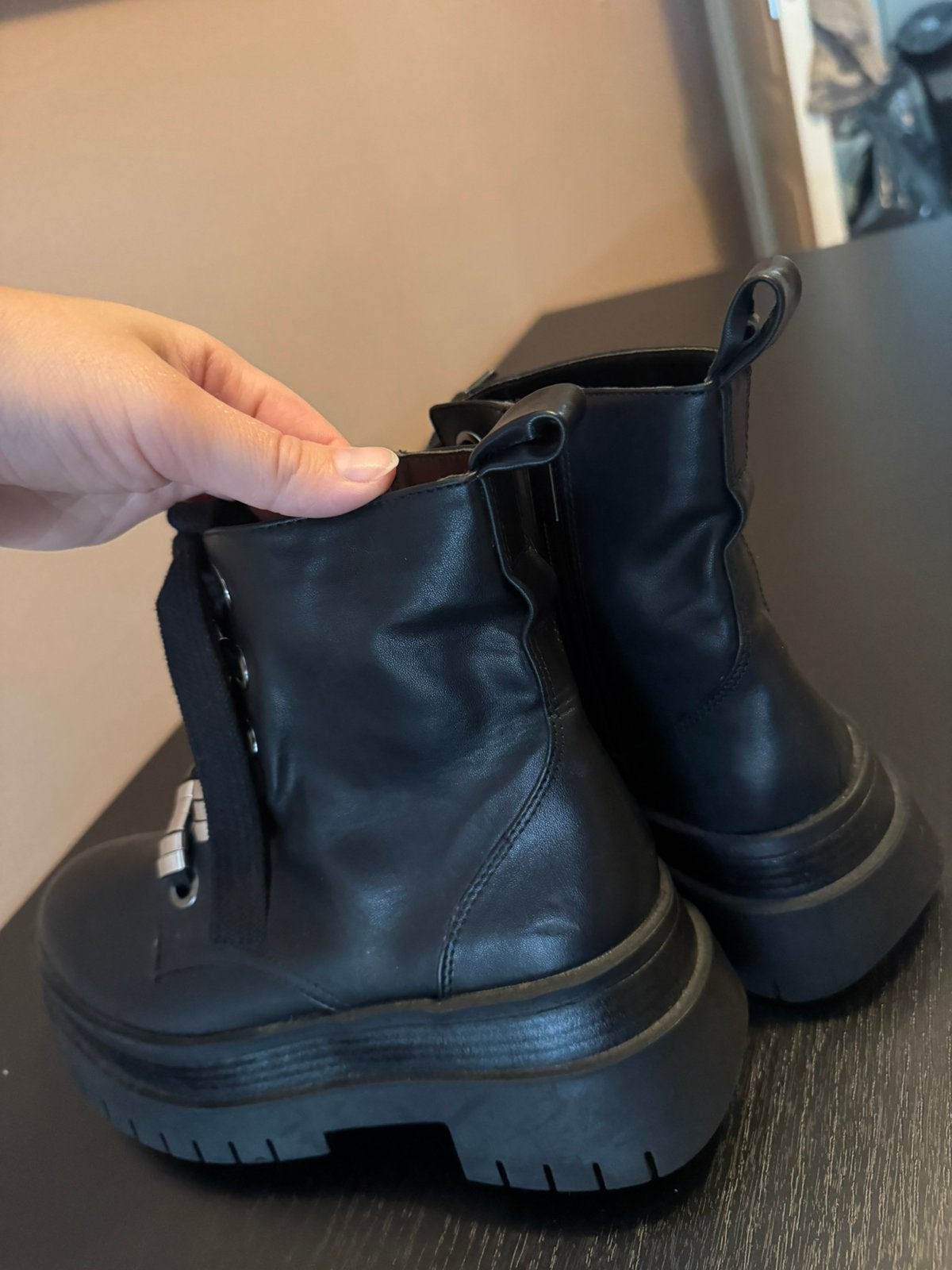 Dames laarzen maat 38, Kleding | Dames, Schoenen, Ophalen of Verzenden, Zo goed als nieuw, Zwart, Hoge laarzen