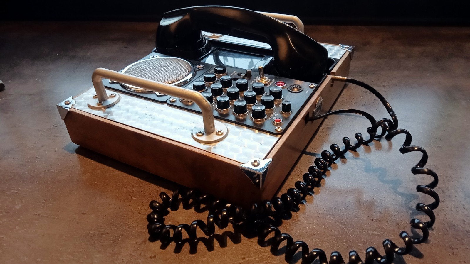 Vintage Spirit of St. Louis VeldTelefoon Jaren 30, Telecommunicatie, Vaste telefoons | Niet Draadloos, Ophalen of Verzenden, Gebruikt