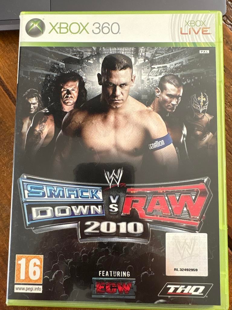 WWE SmackDown vs. Raw 2010 - Xbox 360, Vechten, 2 spelers, Eén computer, Ophalen of Verzenden