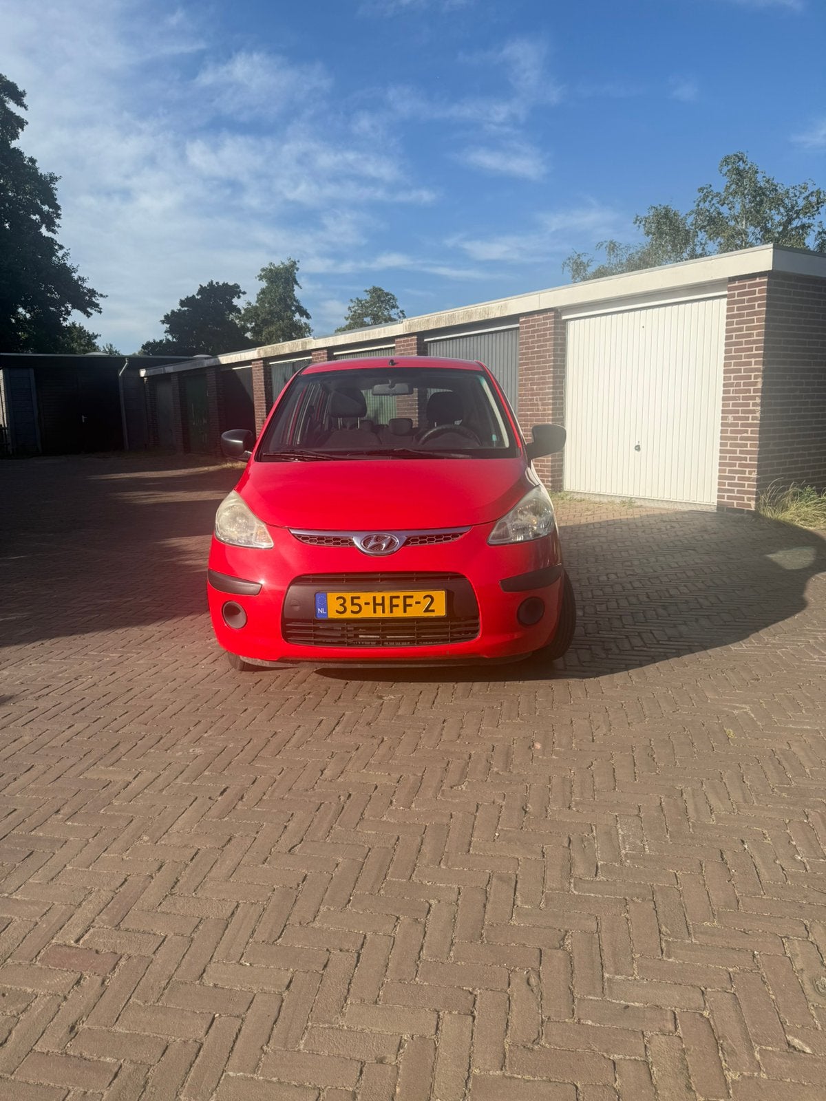 Hyundai i10 1.1 I 5DR 2008 Rood, Voorwielaandrijving, 31 €/maand, 400 kg, Origineel Nederlands