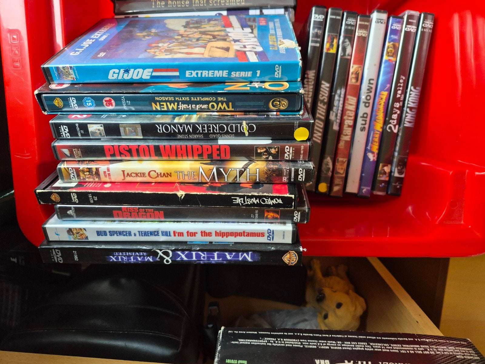 Diverse DVD Collectie - Actie, Thriller, Avontuur, Ophalen, Nederlands, Vanaf 12 jaar, Inclusief doosje