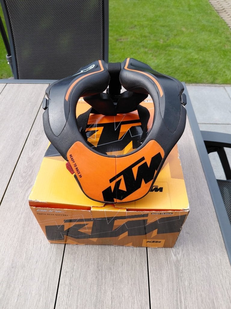 Alpinestars youth neckbrace ktm [sx50/65/85], Motorcrosskleding, Kinderen, Ophalen of Verzenden, Alpinestars