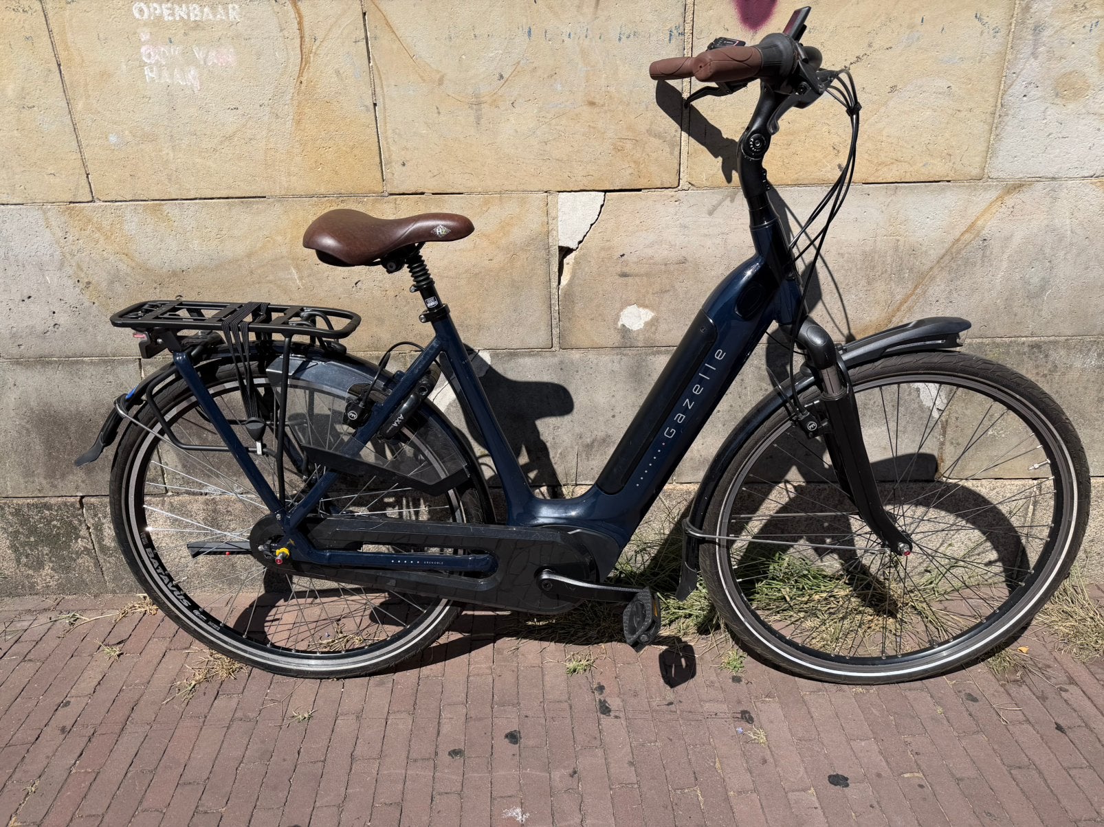 Gazelle grenoble elektrische dames fiets showroom model 53cm, Fietsen en Brommers, 53 tot 56 cm, Versnellingen, Ophalen of Verzenden