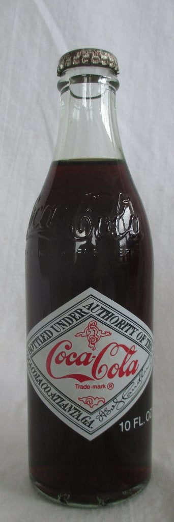 Coca-Cola flesje 1977 Commemorative Bottle 50 Jaar Italië.  , Verzamelen, Ophalen of Verzenden, Zo goed als nieuw, Overige typen