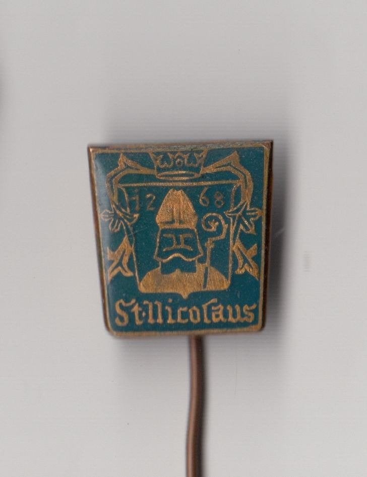 Sinterklaas St. Nicolaus speldje, Verzamelen, Gebruikt, Niet vindbaar, Niet vindbaar, Speldje of Pin