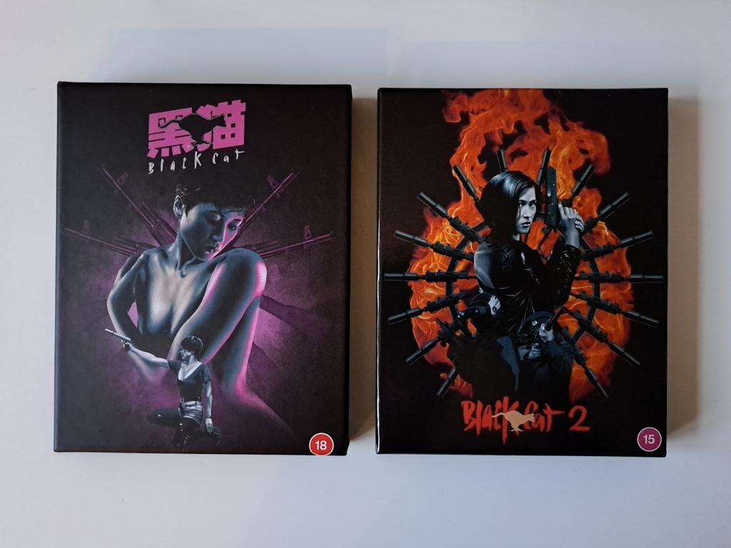 Black Cat 1 & 2 Blu-ray set - Limited Edition [88 Films], Cd's en Dvd's, Blu-ray, Ophalen of Verzenden, Zo goed als nieuw, Actie